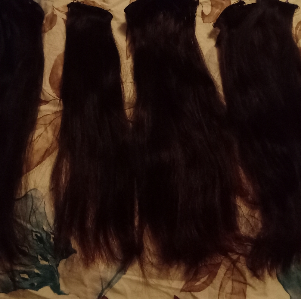 Pre-owned Human Hair Wefts.150g-200g.